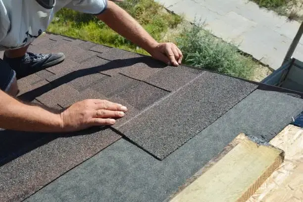 Asphalt shingle roof repair in St. Petersburg Florida